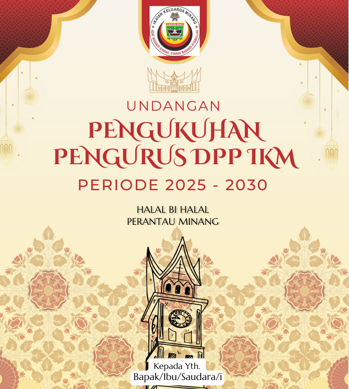Pelantikan Pengurus DPP IKM Periode 2025–2030 Dirangkai Halal Bihalal Perantau Minang di Gedung DPR RI