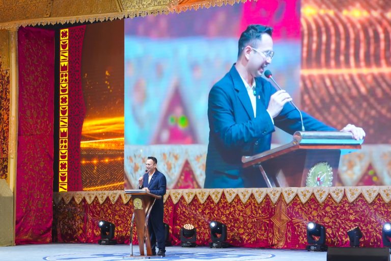 Raffi Ahmad Sampaikan Pesan Presiden di Pengukuhan DPP IKM 2025-2030